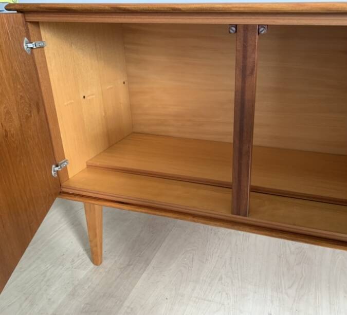 Vintage Scandinavian teak sideboard