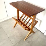 Small side table magazine holder 1950