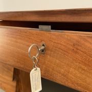 Writing Desk by Silvio Cavatorta in solid Walnut, Italy, 1950's