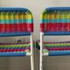 Fargglad chair pair by Maria Vinka for IKEA from the 90s.