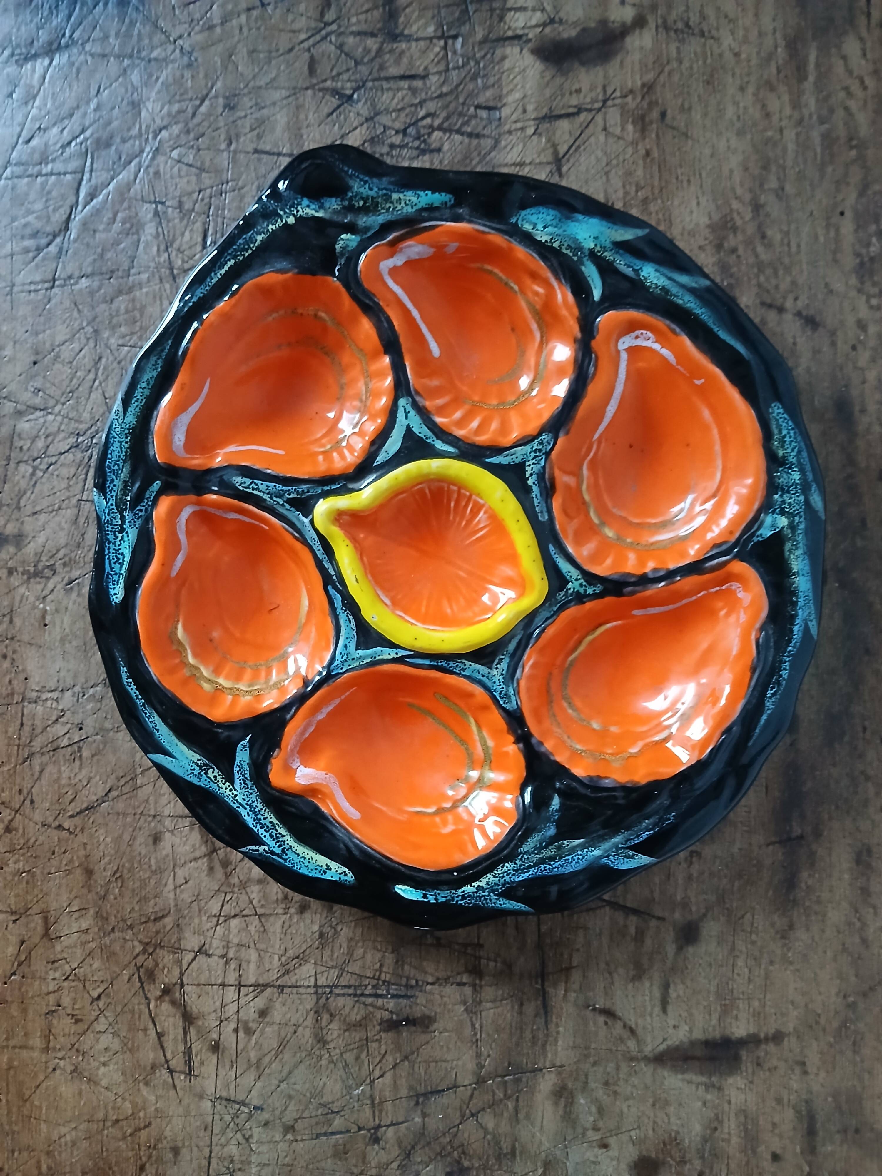 Gabriel Fourmaintraux Oyster Plate