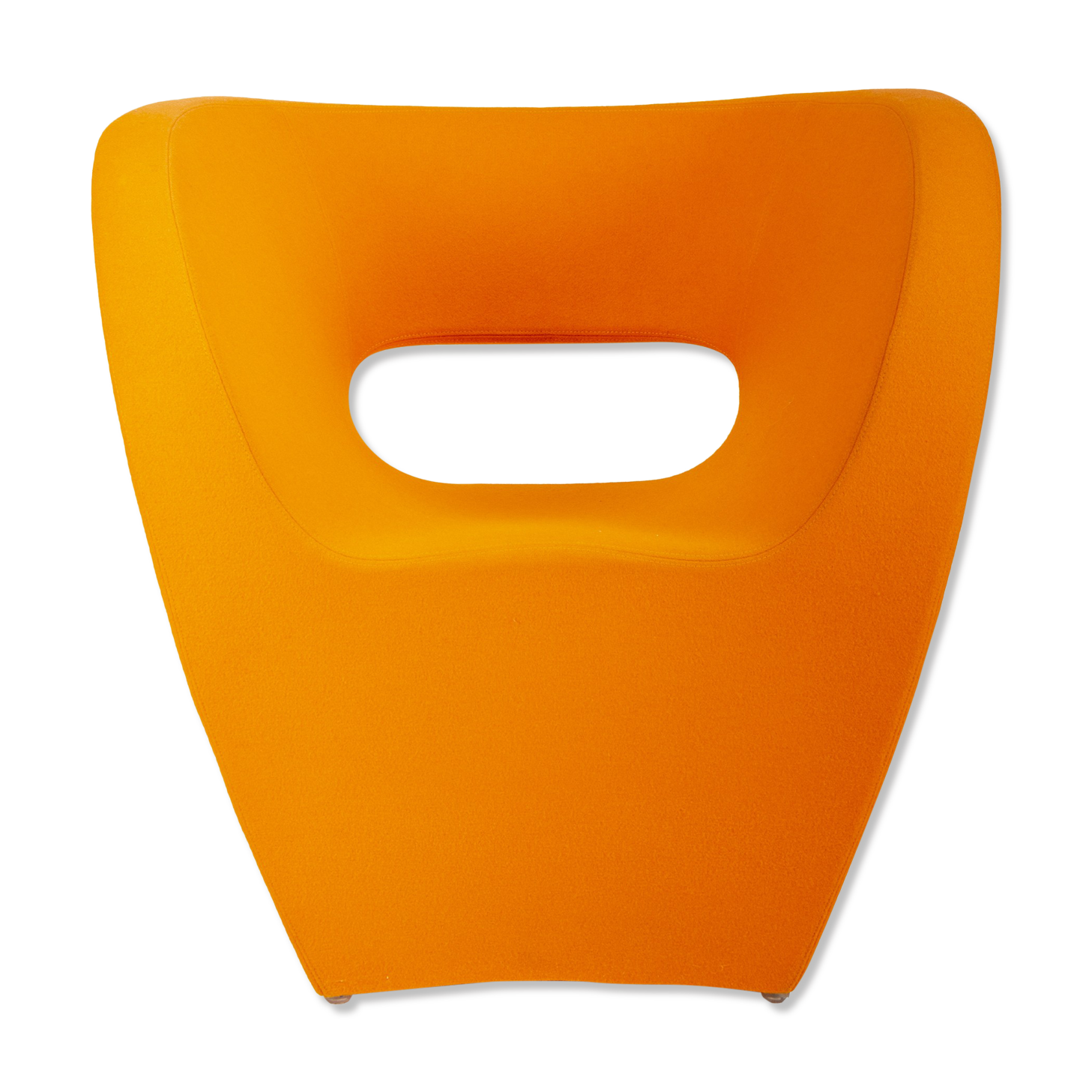 Orange Little Albert Armchair by Ron Arad for Moroso