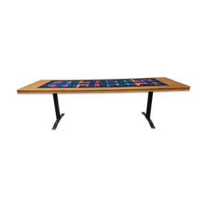 Table basse céramique vintage