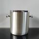 Vintage 70s insulated aluminium ice bucket