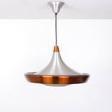 Philips Aluminum ceiling lamp 1960s Holland