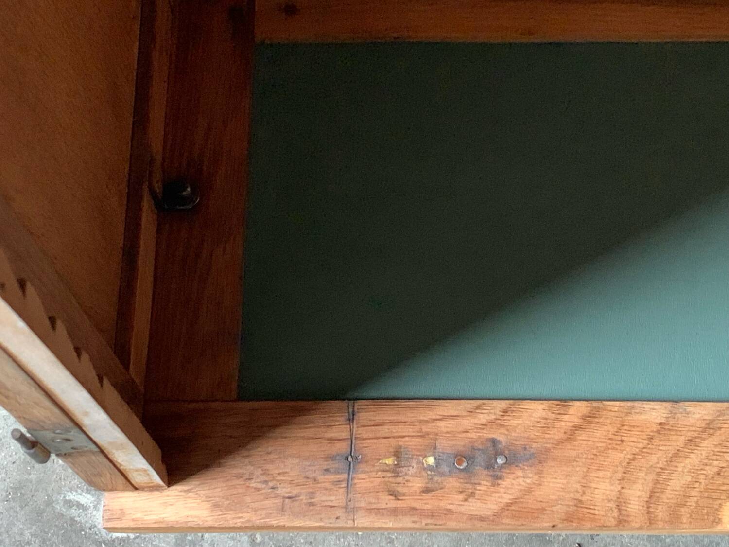 Art Deco Parisian glass-fronted wardrobe, demountable