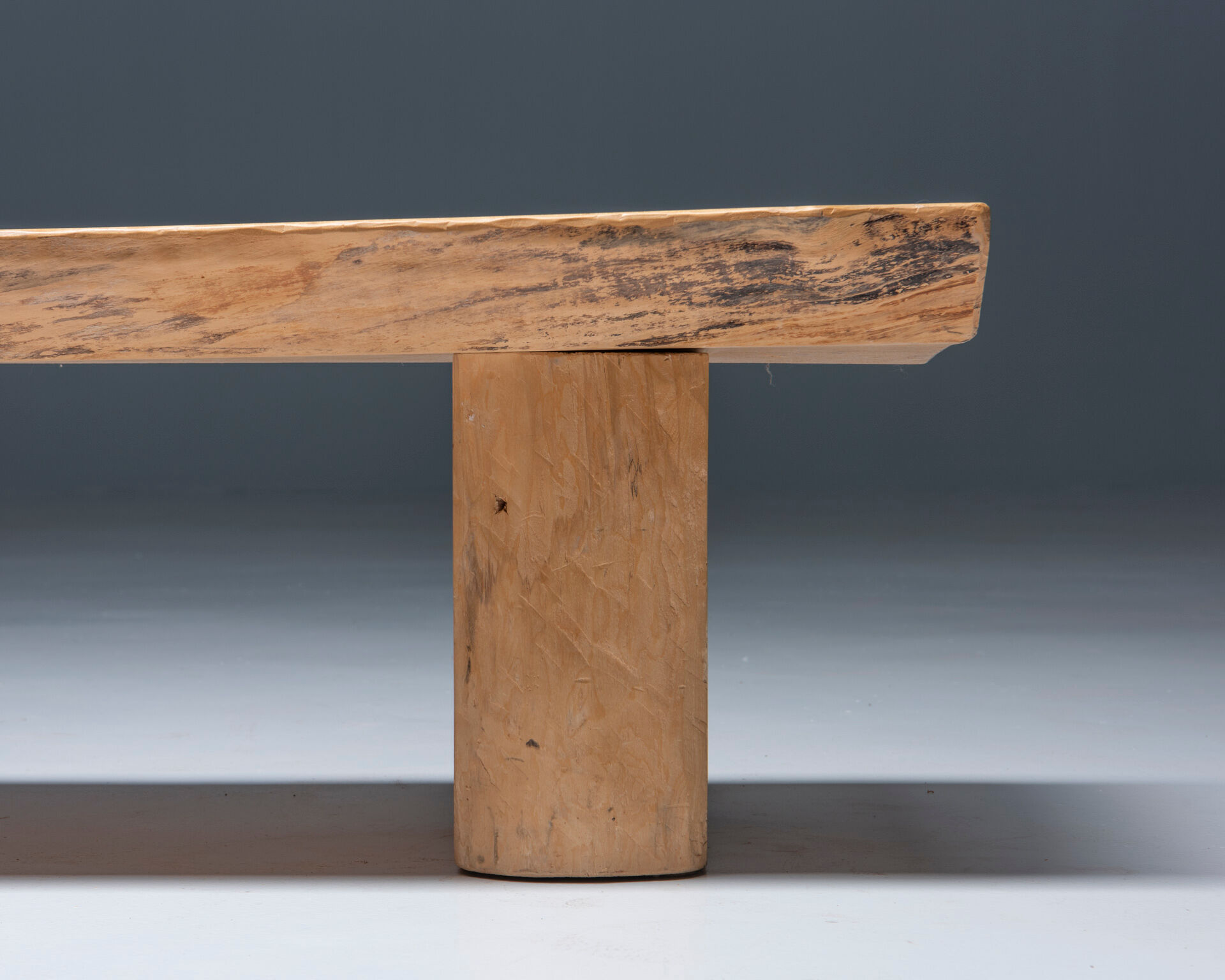 Bench in Solid Birch, Sweden, 1970's