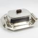 Art Deco set by Kirby Beard & Christofle – silver-plated box & tray
