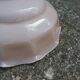 Suspension old lampshade in pale pink opaline