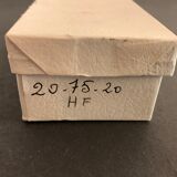 Salt and pepper mushrooms in silver metal Pavilion Christofle