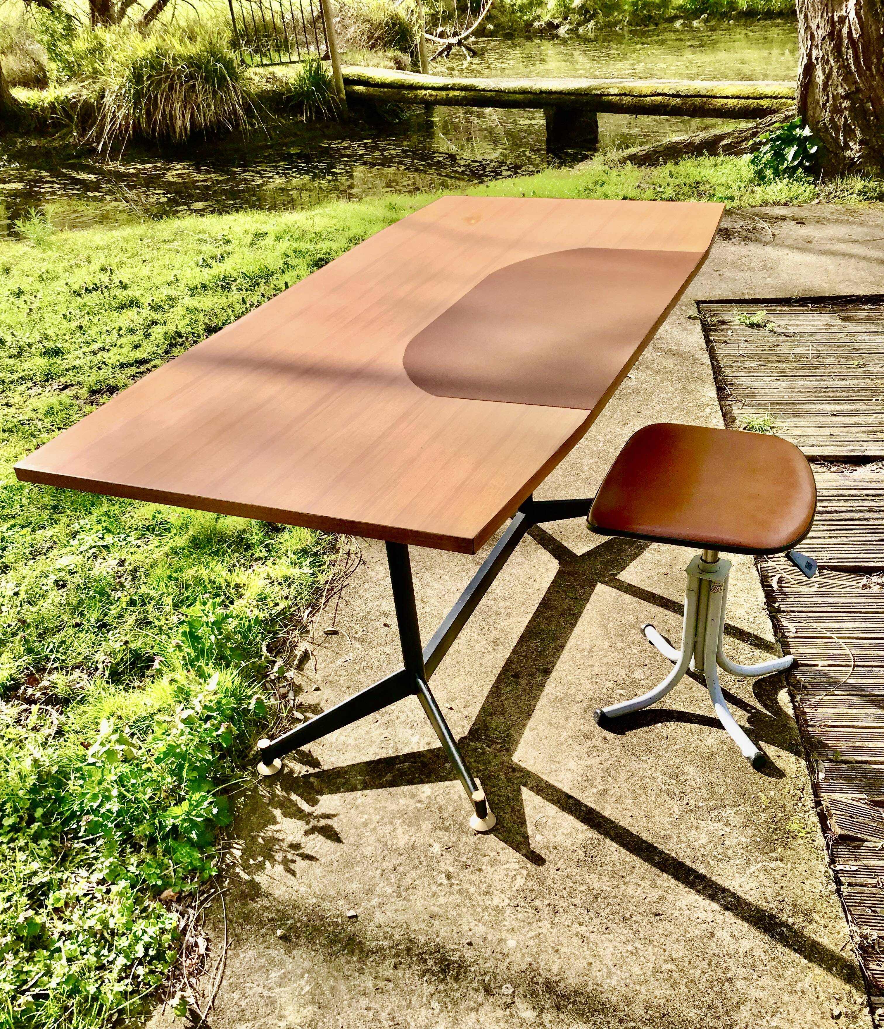 Design desk and stool 1950.