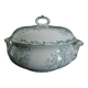 Sarreguemines vegetable soup tureen, “l’epargne toulouse”, eglantine model
