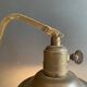 1900 bronze, brass and copper desk lamp