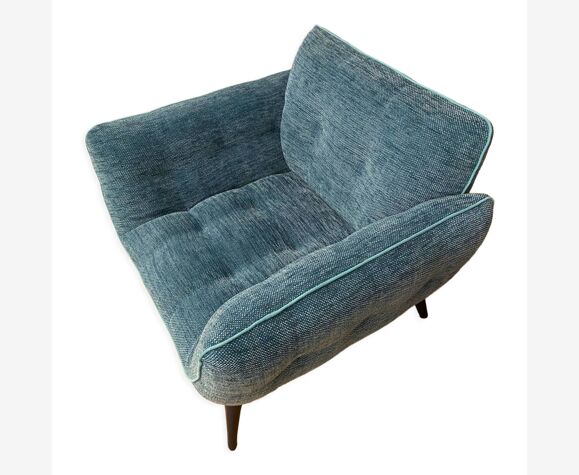 COURSE - ARMCHAIR/FABRIC - Duck Blue