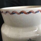 Vase signed by the artist E D - Cazalas