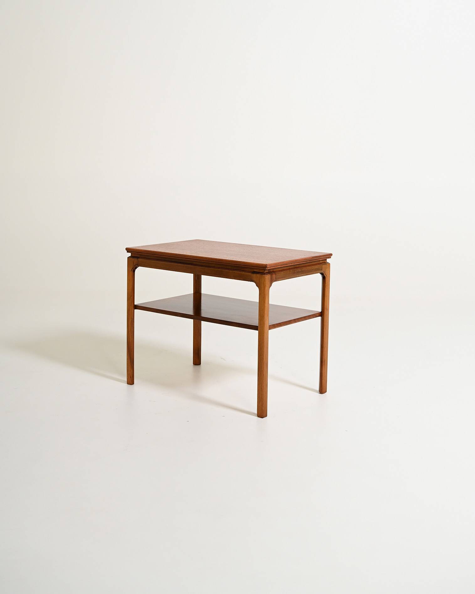 Scandinavian mahogany side table, 1950s–1960s