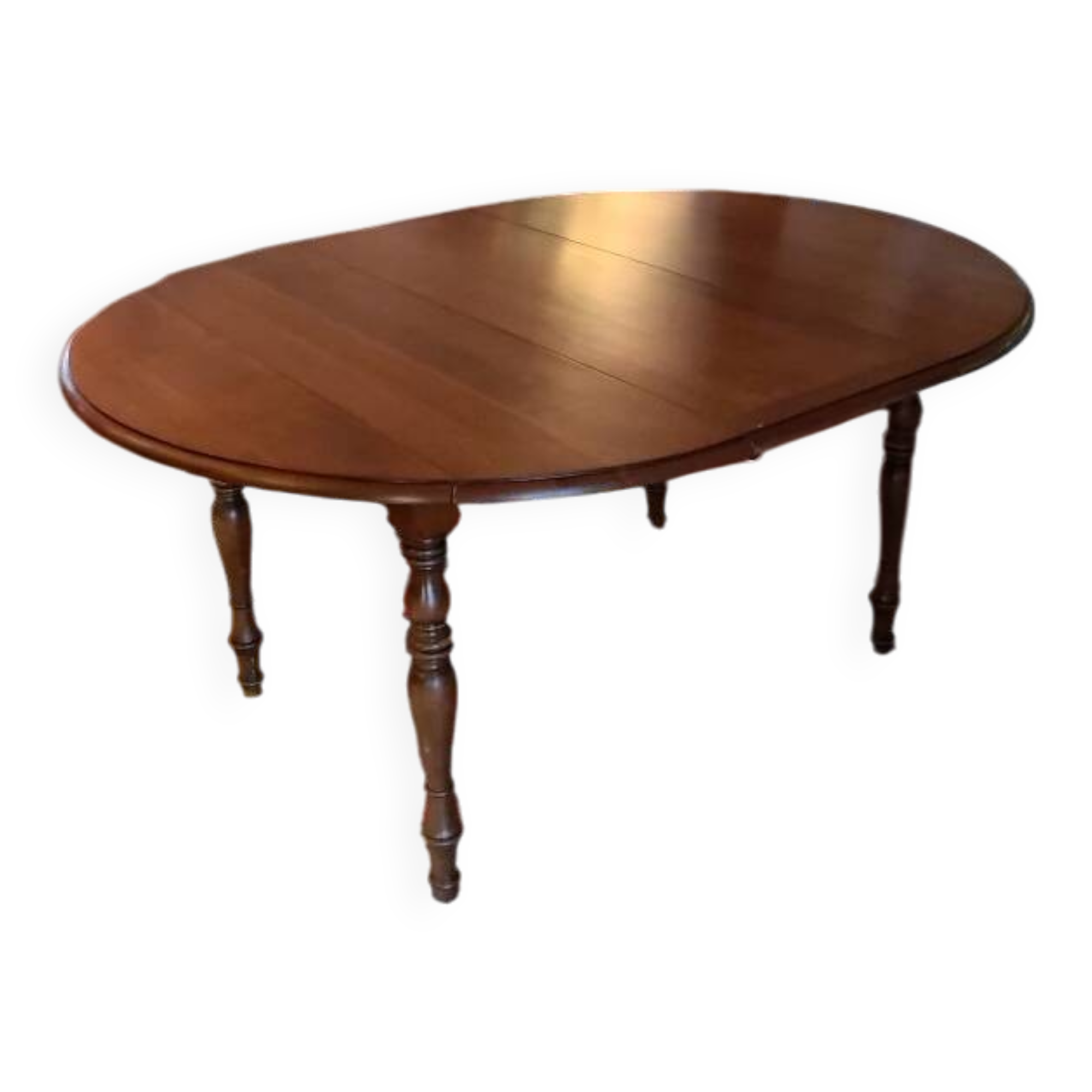 Drop-leaf table with extensions