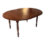 Drop-leaf table with extensions