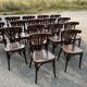 Set of 16 bistro chairs