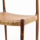 Ensemble de quatre chaises de salle à manger modèle 79 en palissandre par NO Møller pour JL Møller