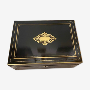 Coffret avec miroir Napoleon III