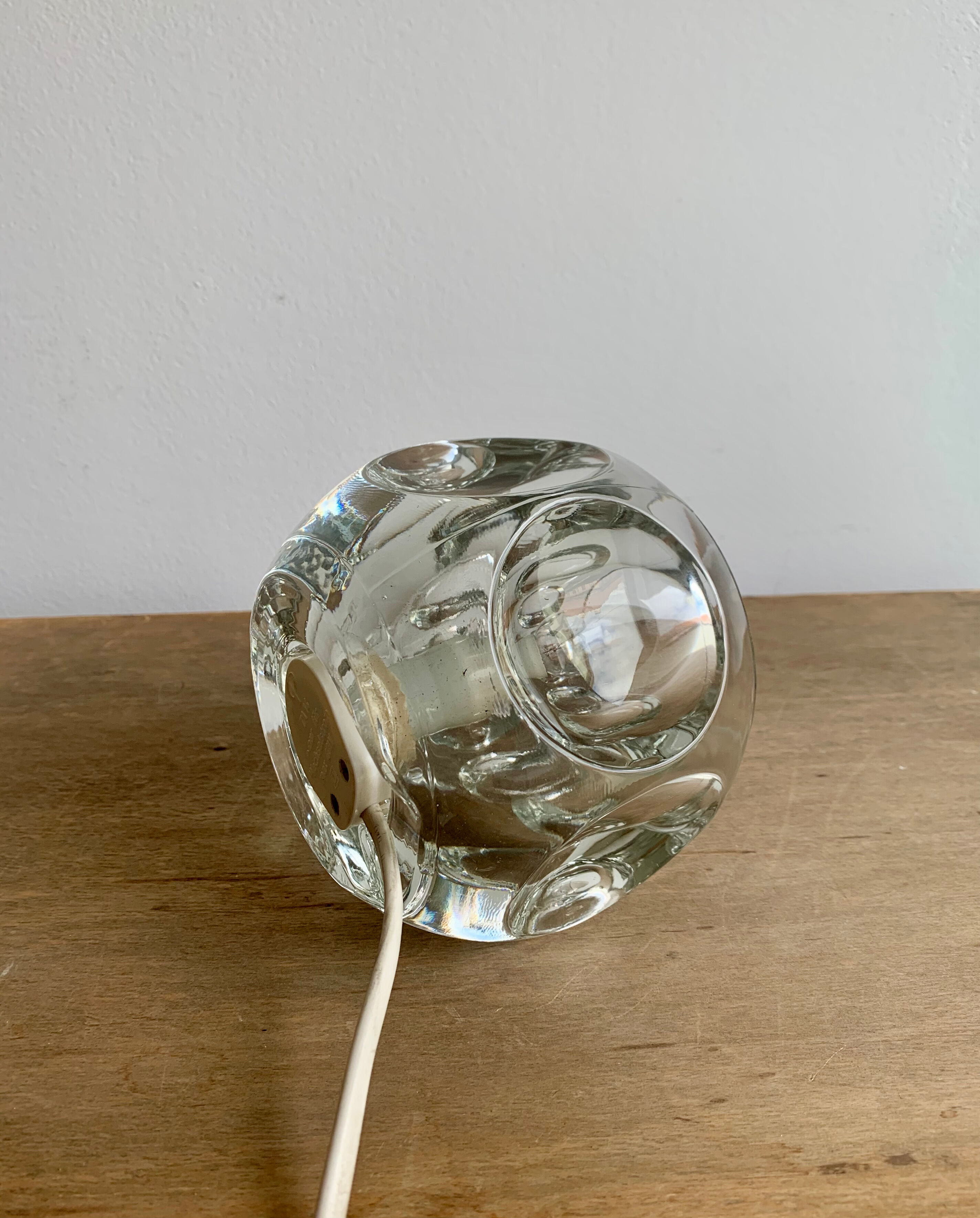 Ice cube table lamp by Peill & Putzler, 1970s