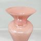 Vase antique rose soufflé en verre de Murano des années 1970 par Maestro del Vetro
