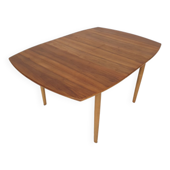 Teak extendable dining table, The Netherlands 1960s