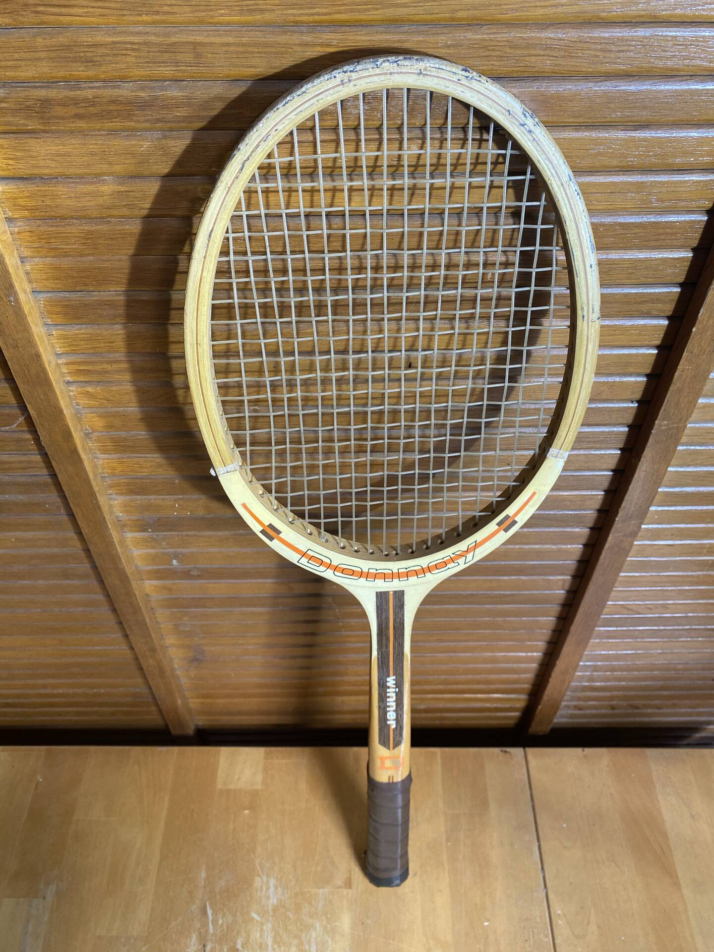 Vintage donnay winner wooden tennis racket