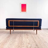 Daybed ou canapé danois Mid-Century, série Minerva, par Peter Hvidt, 1950s
