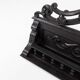 Baroque Richly Carved Black Wooden Sculptured Shelf, France, 1850s