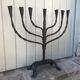 Wrought iron candelabra