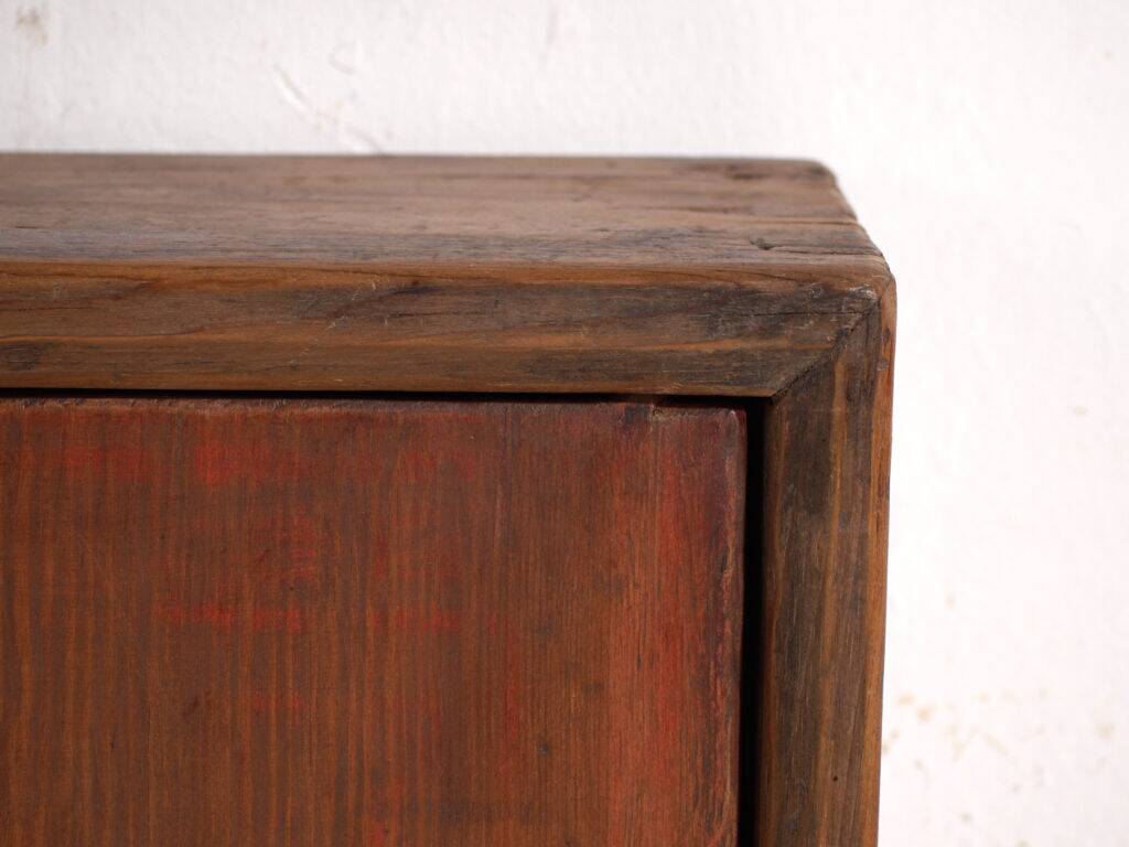 Antique low pine wood furniture – China, circa 1900