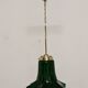 Art Nouveau style Murano glass pendant light, Italy circa 1950