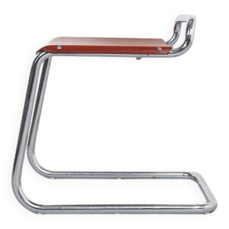 Tabouret Mart Stam B37 Bremshey Bauhaus années 1960