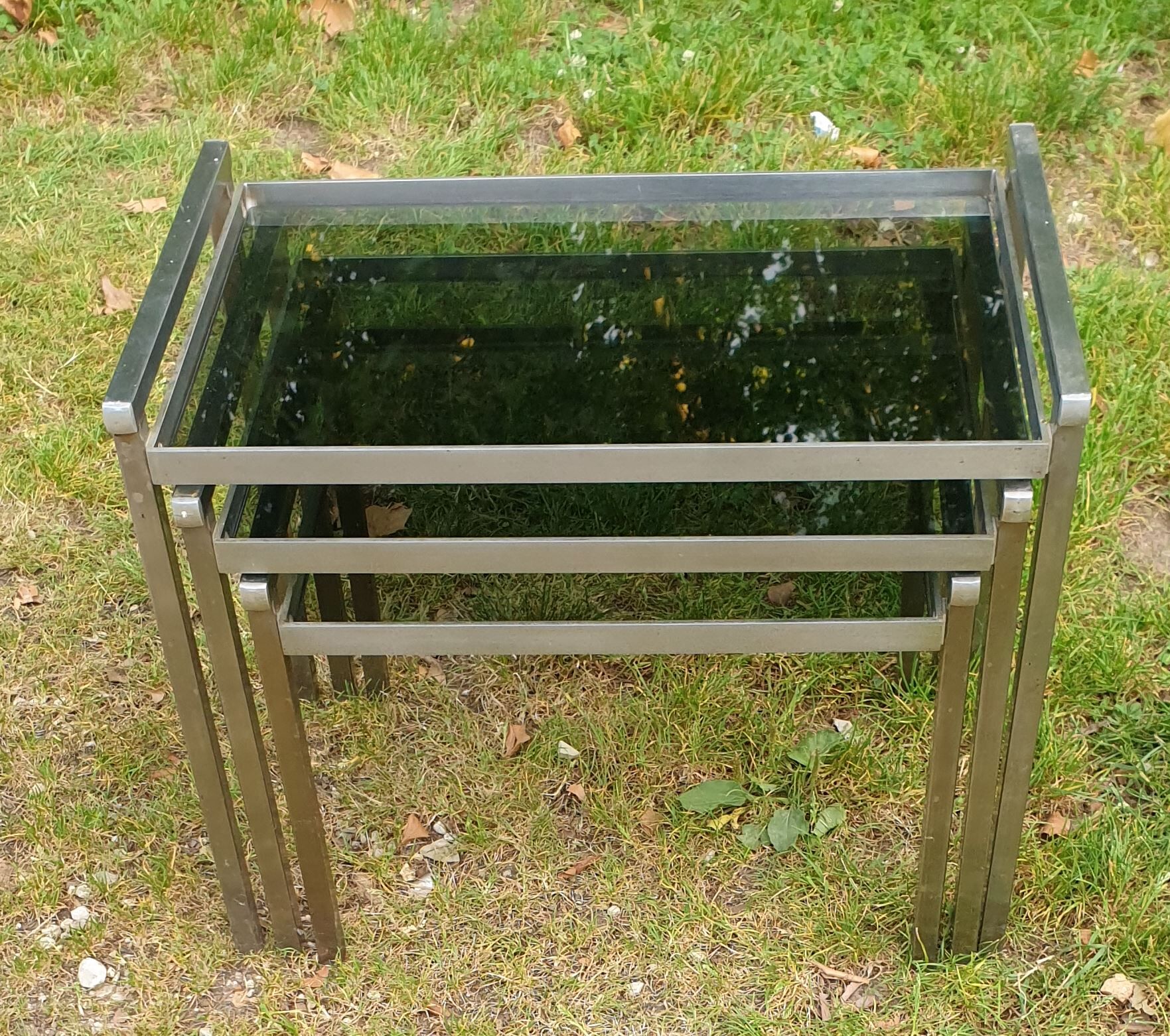 Vintage trundle tables