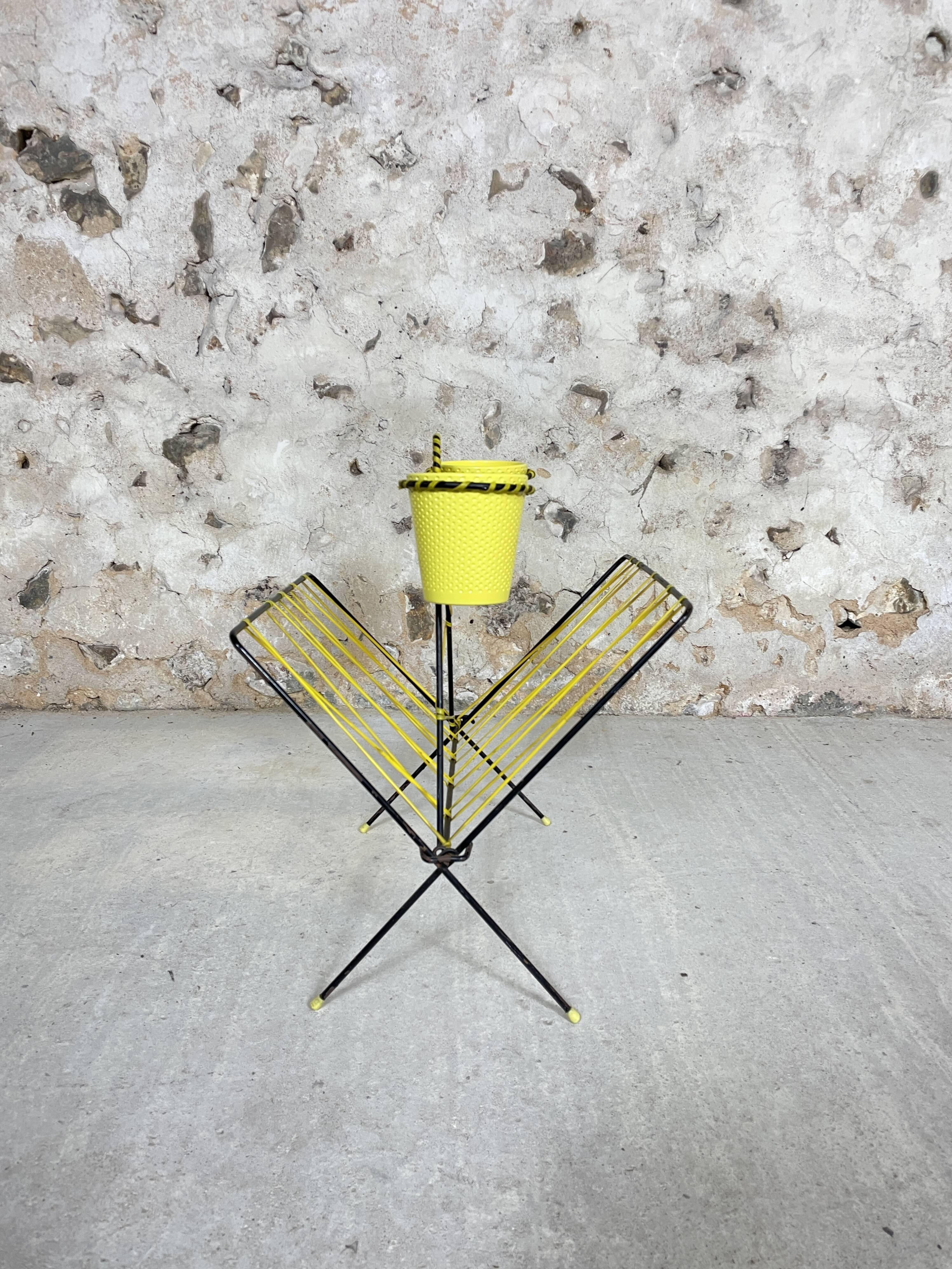 Review and plant holder 60