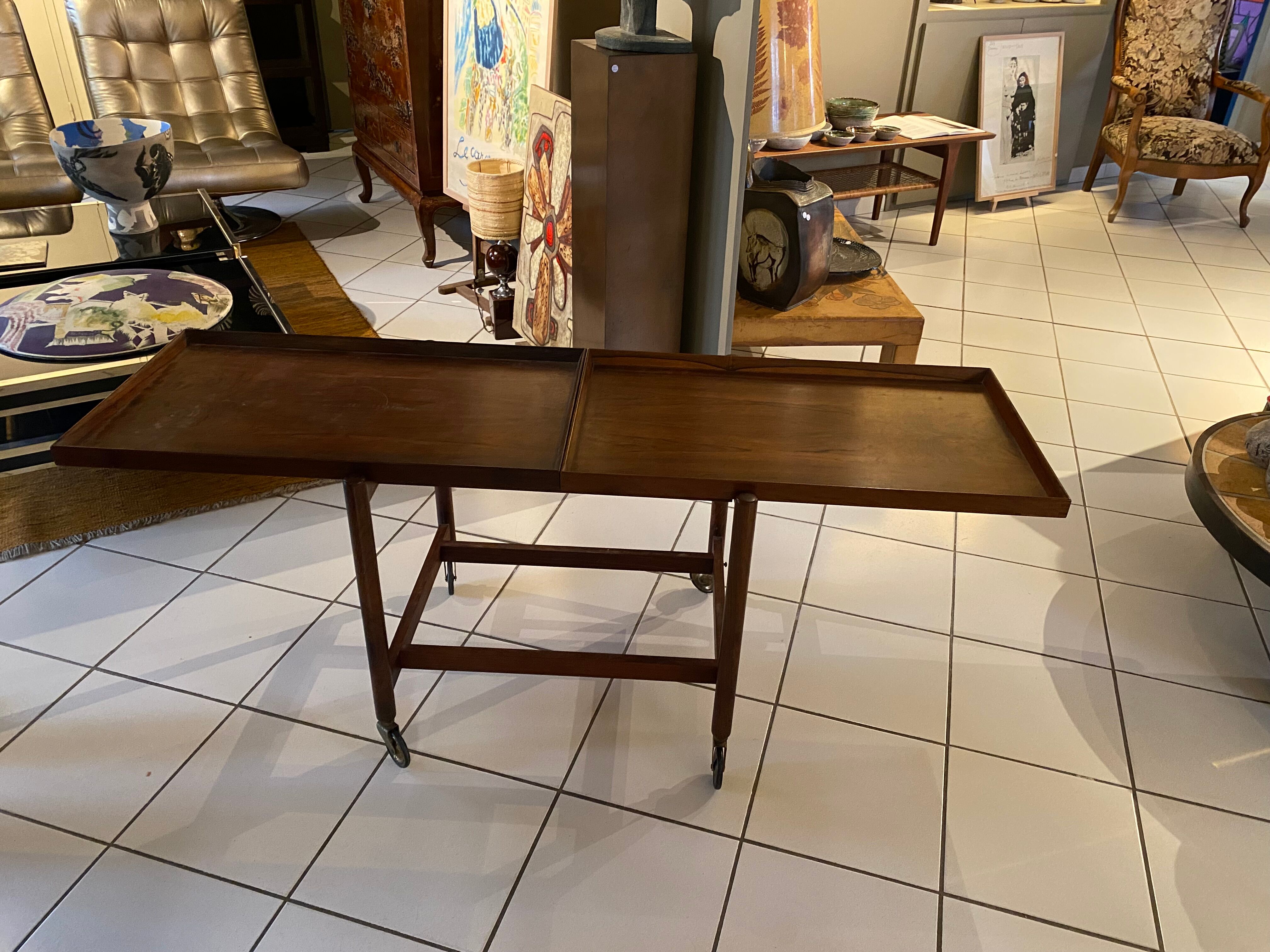 Console modulable en palissandre