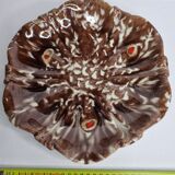 Enamelled ceramic fruit cup, Germany, 28 cm