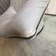 Mantis leather lounge chair ottoman footrest Gerard Van Den Berg 1970