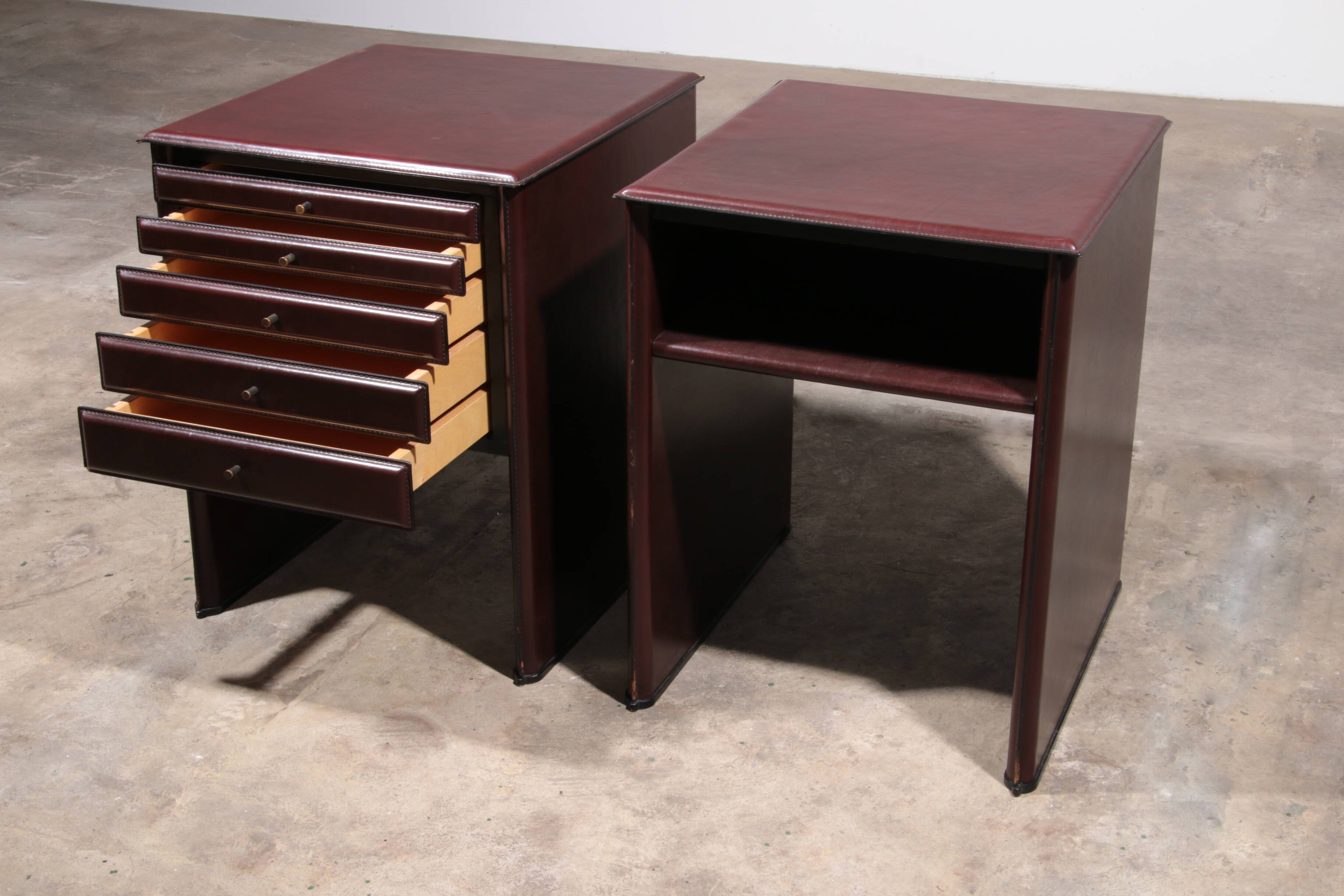 Italian Design Desk by Tito Agnoli for Matteo Grassi or a office set