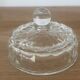Vintage pretty candy box or cut glass sugar bowl