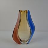 Czech art glass vase by Hana Machovska Mstisov, 1960s