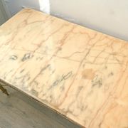 Table basse en marbre et bronze style Néoclassique