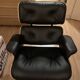 Fauteuil lounge et ottoman Charles Eames édition Herman miller