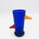 Vase Sculpture Otmar Alt Rosenthal Studio Line Glass Cobalt Signed 16cm