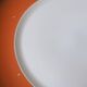 12 Space Age dinner plates from the 70s in porcelain from the Manufacture Royale De