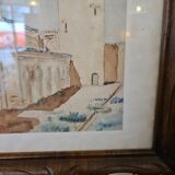 Orientalist watercolor