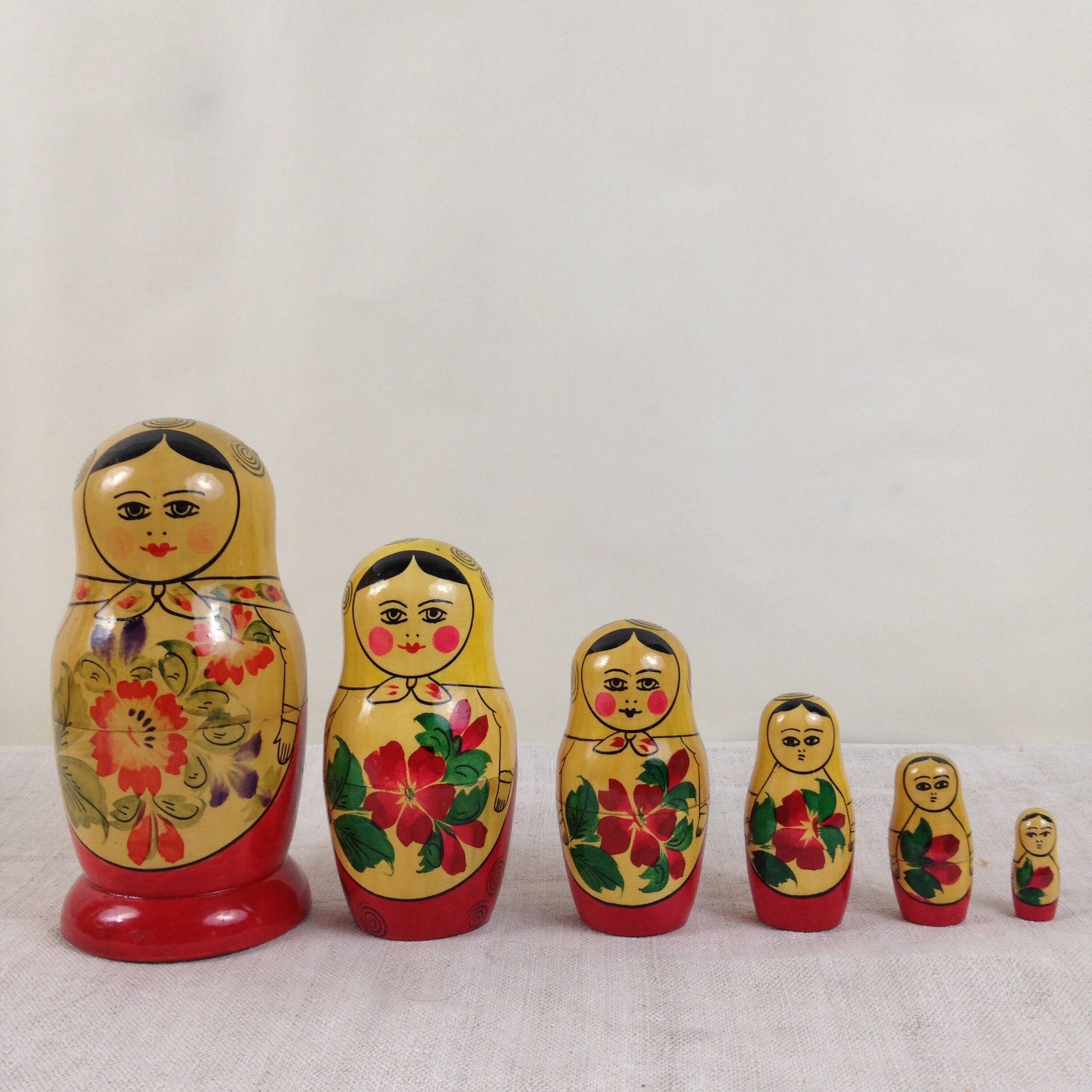 Russian dolls - Made in USSR, 1960