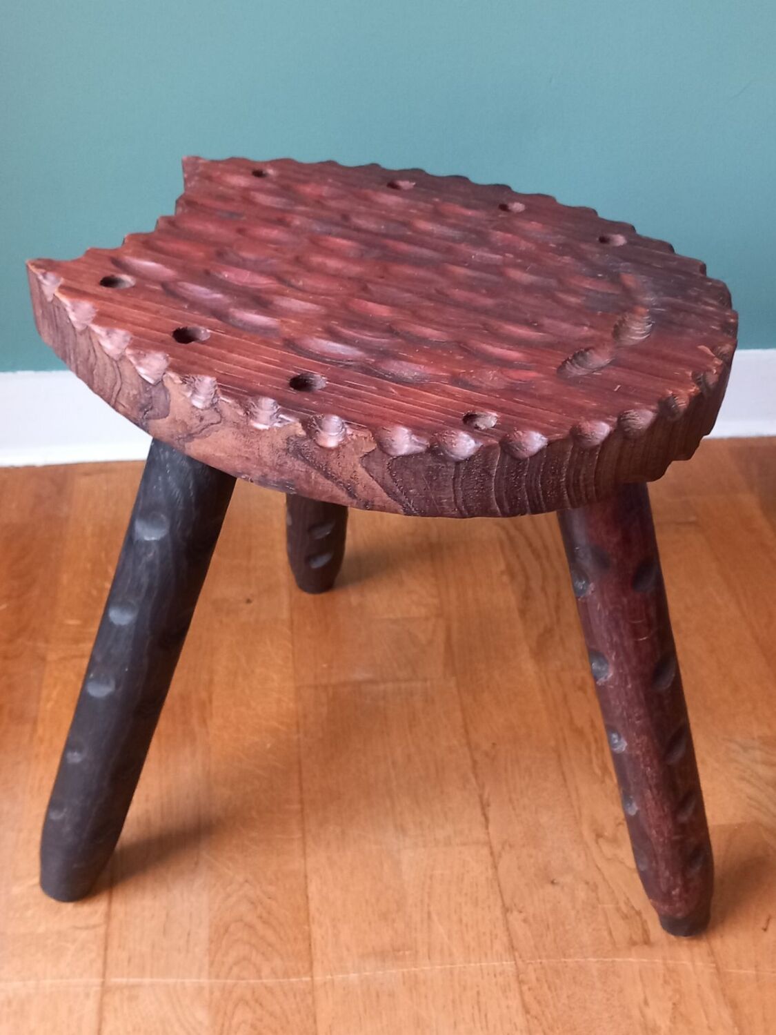 Pair of brutalist tripods